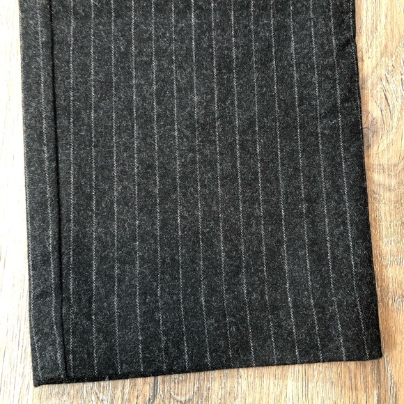 GAP Wool Pinstriped Straight Leg Trousers - Picture 14 of 17